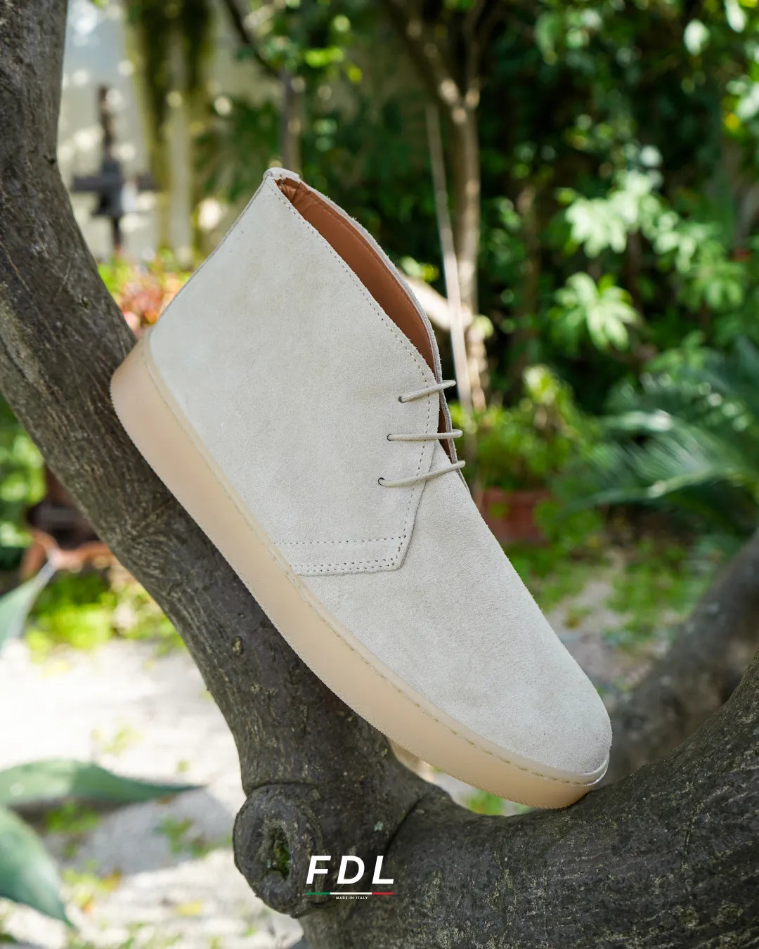 Polacchine Dante 2.0 in Camoscio Beige