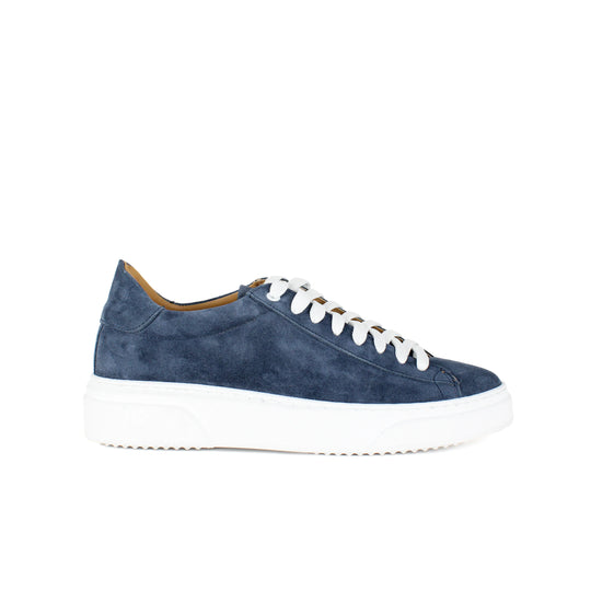 Sneakers Londra in Camoscio Jeans