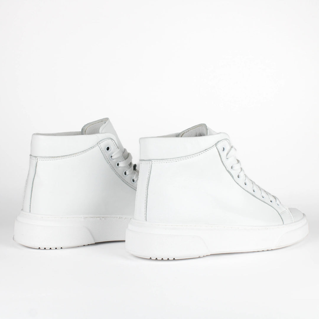 Sneakers 170 in Pelle Bianca