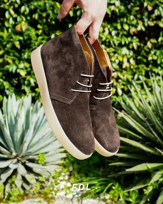 Polacchine Dante 2.0 in Camoscio Testa di Moro