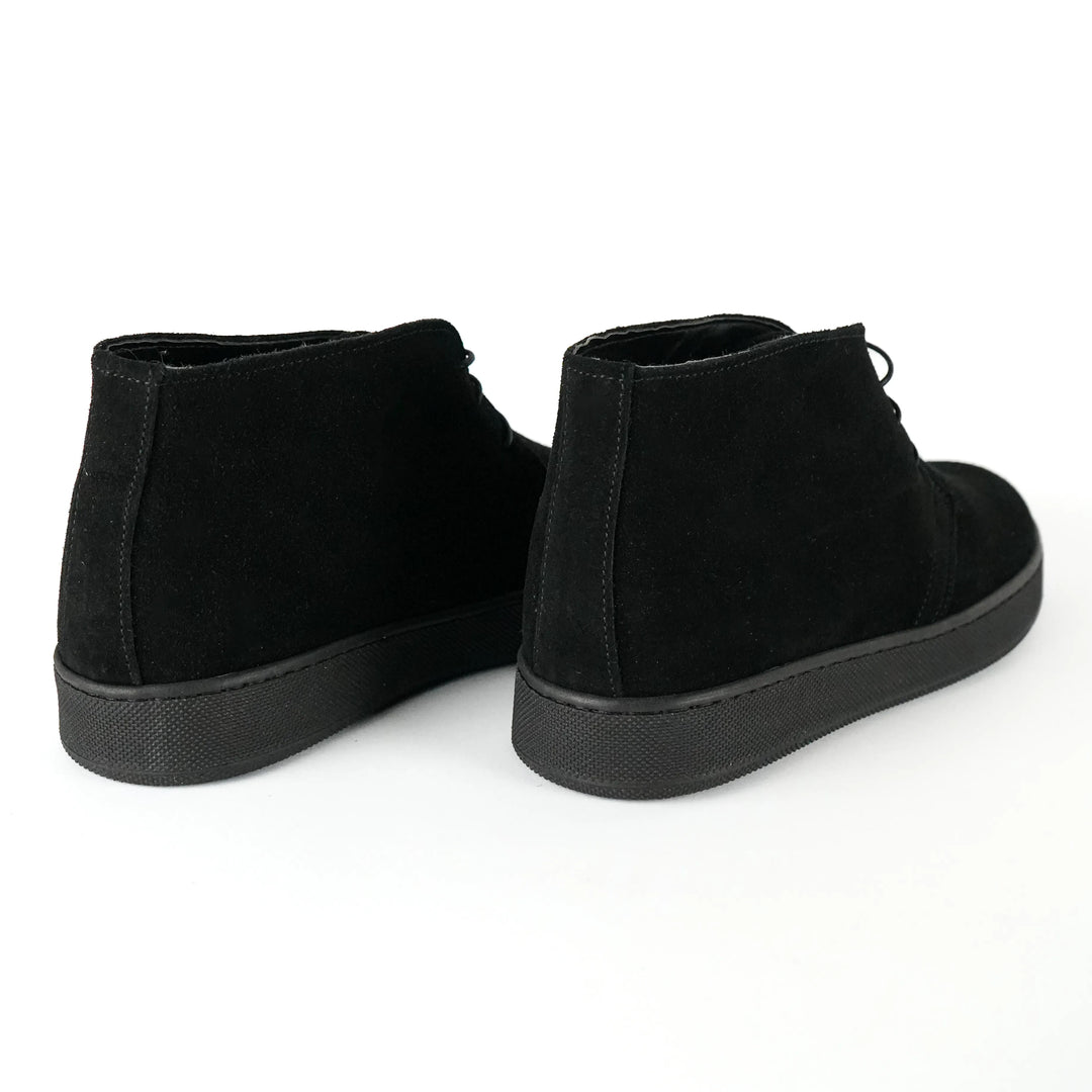 Polacchine Dante in Camoscio Nero
