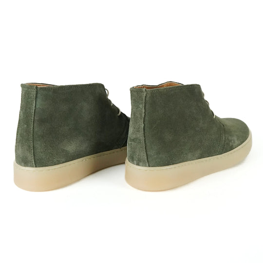 Polacchine Dante 2.0 in Camoscio Verde