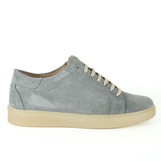 Sneakers Berlino in Camoscio Grigio
