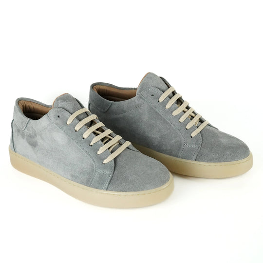Sneakers Berlino in Camoscio Grigio