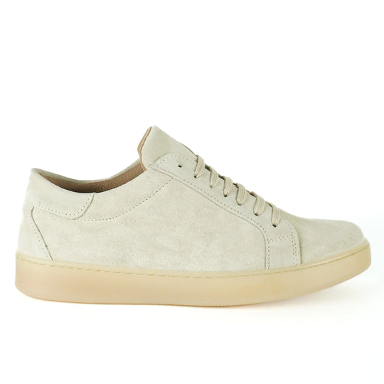 Sneakers Berlino in Camoscio Beige