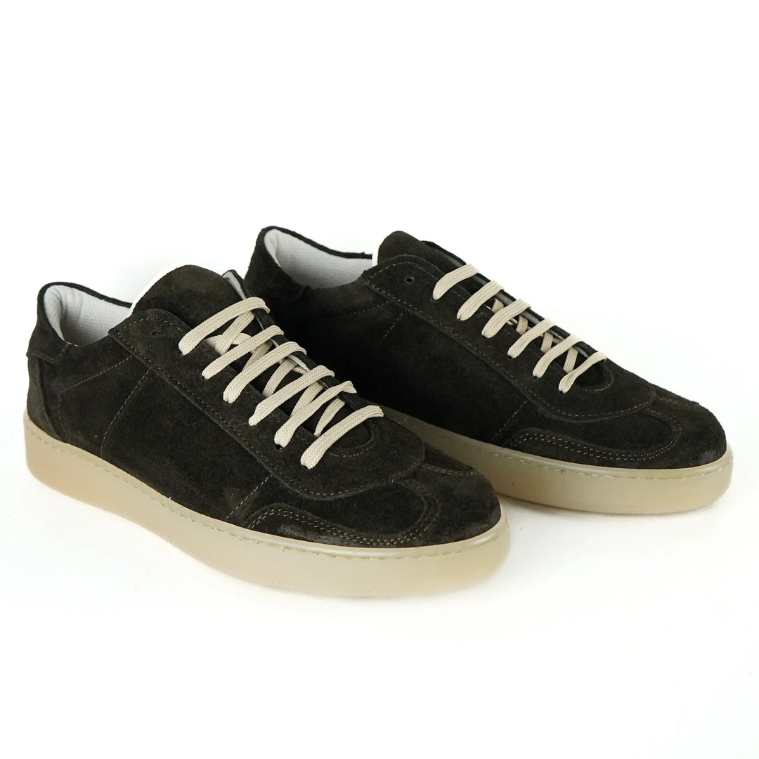 Sneakers Monaco in Camoscio Testa di Moro