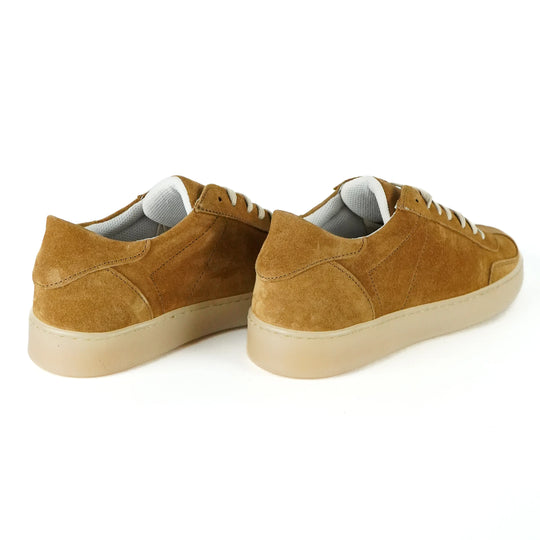 Sneakers Monaco in Camoscio Cuoio