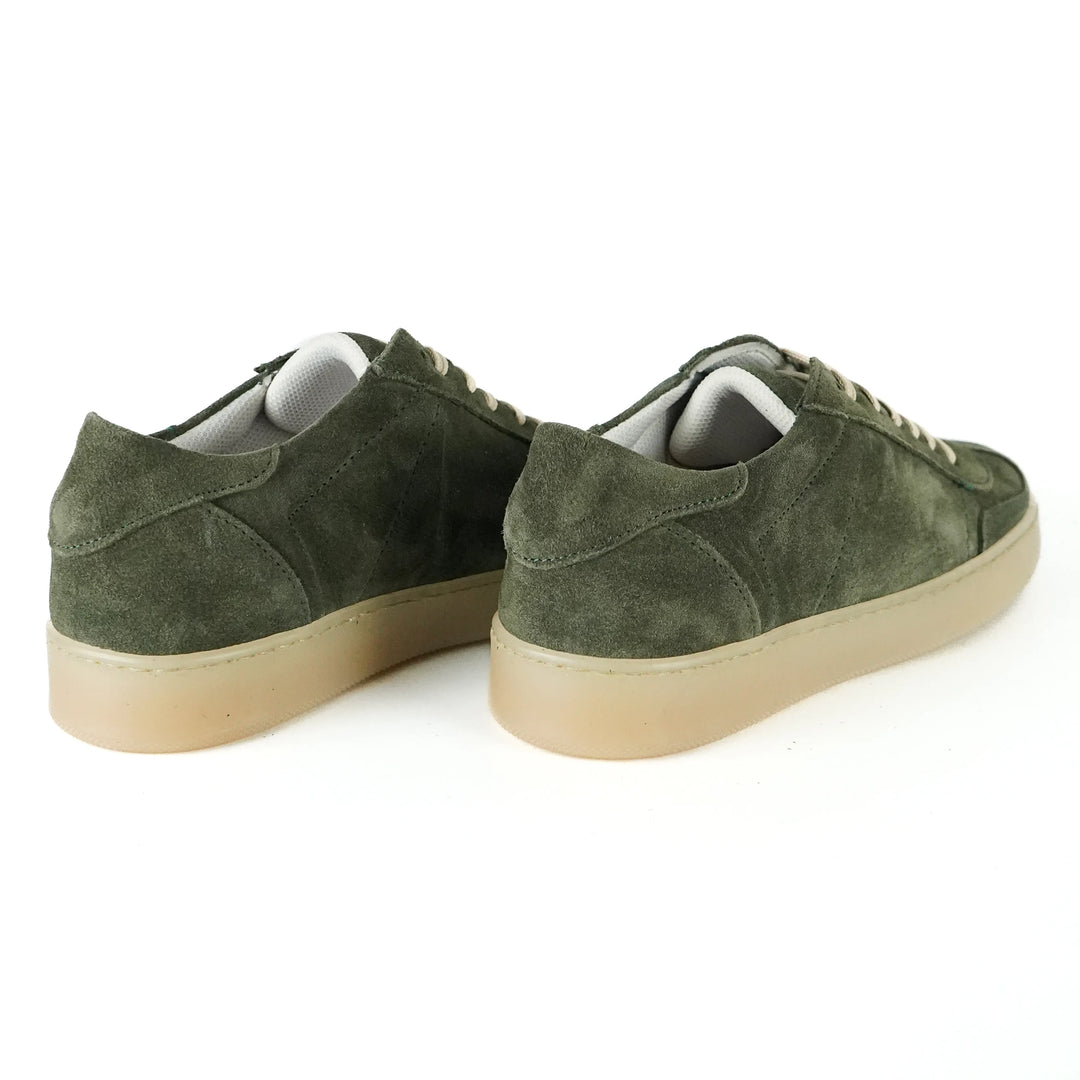 Sneakers Monaco in Camoscio Verde