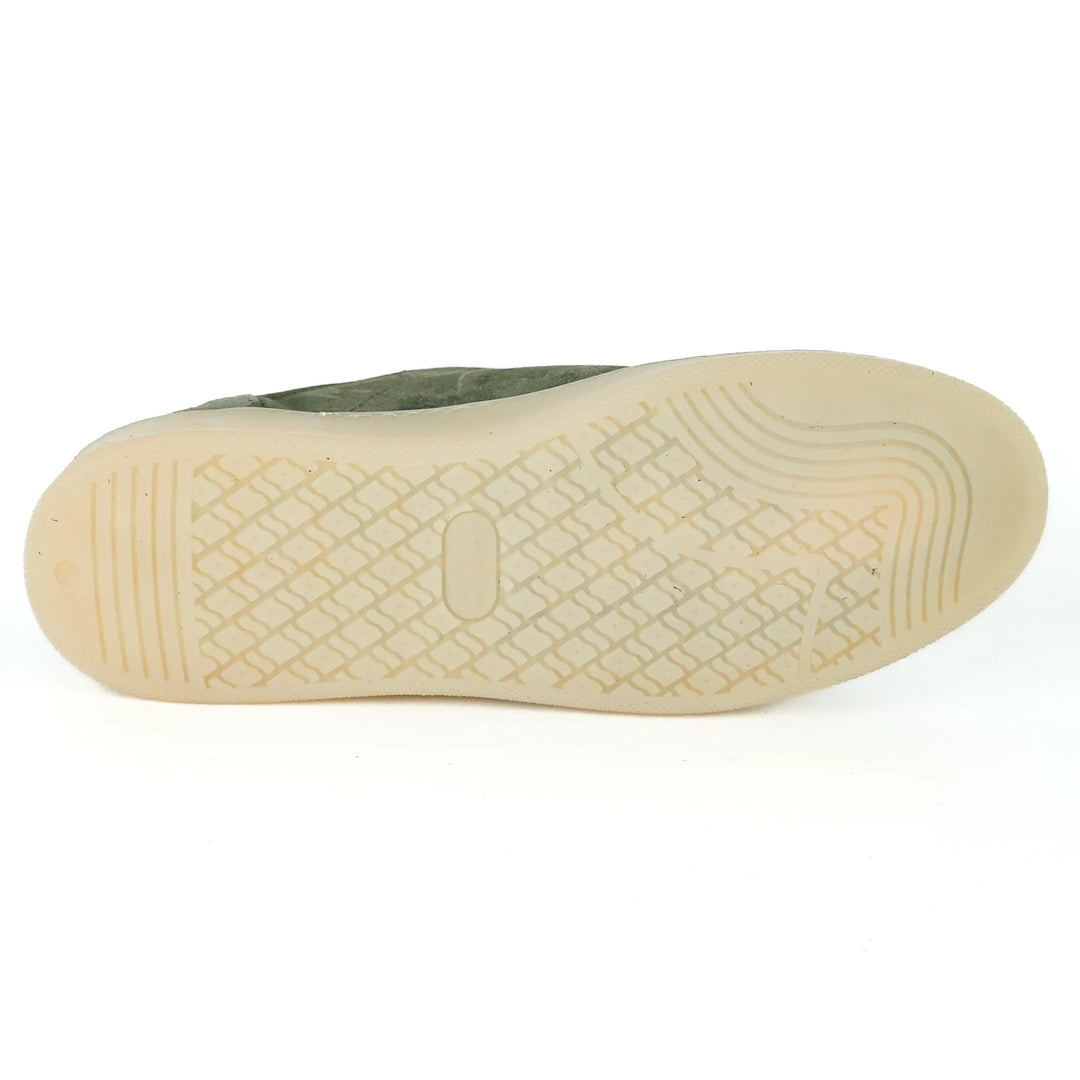 Sneakers Monaco in Camoscio Verde