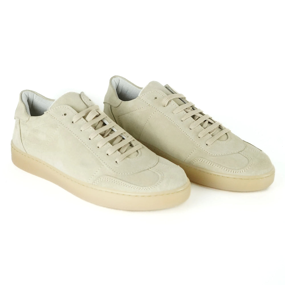 Sneakers Monaco in Camoscio Beige