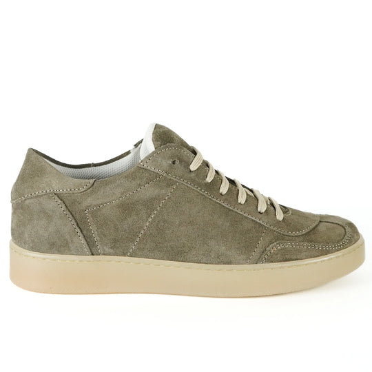 Sneakers Monaco in Camoscio Taupe