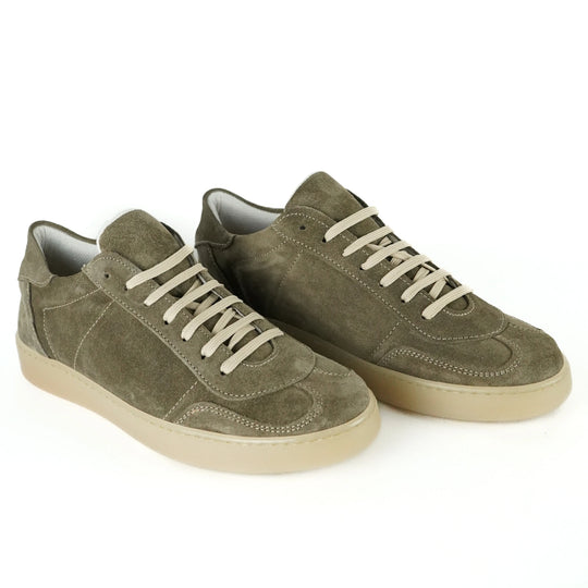 Sneakers Monaco in Camoscio Taupe