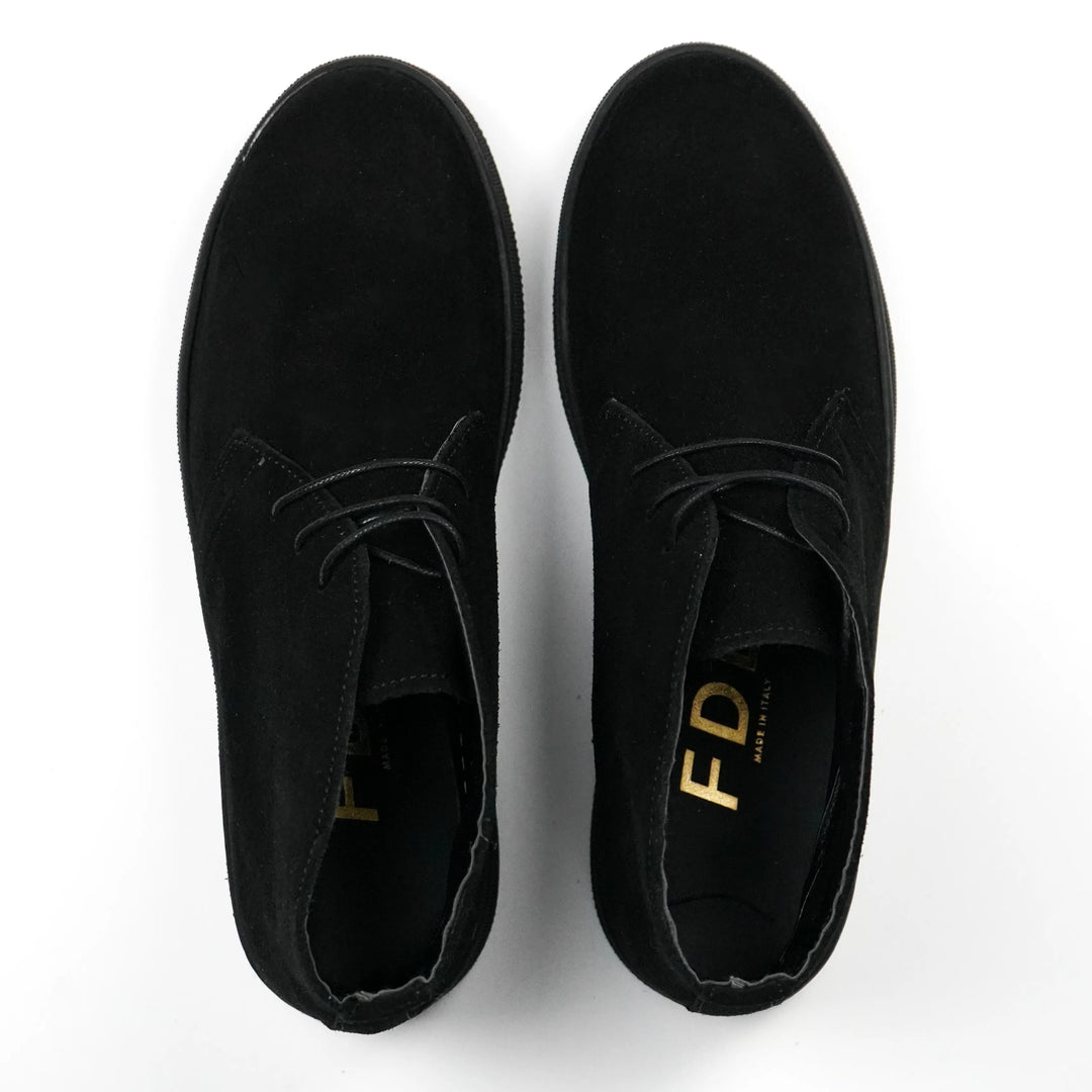 Polacchine Dante in Camoscio Nero