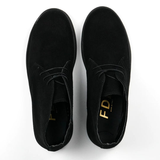 Polacchine Dante in Camoscio Nero