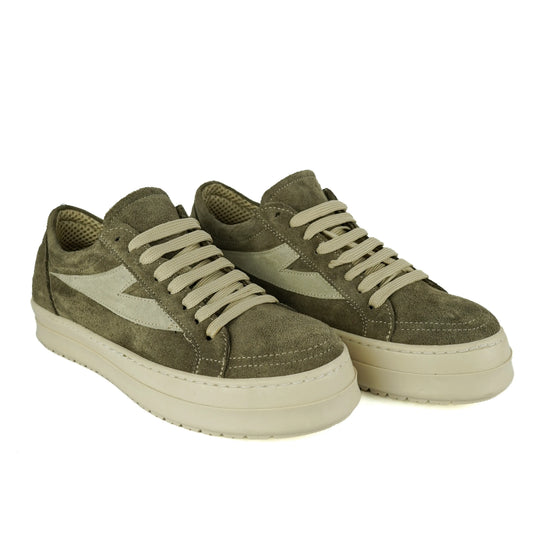 Sneakers Los Angeles in Camoscio Taupe