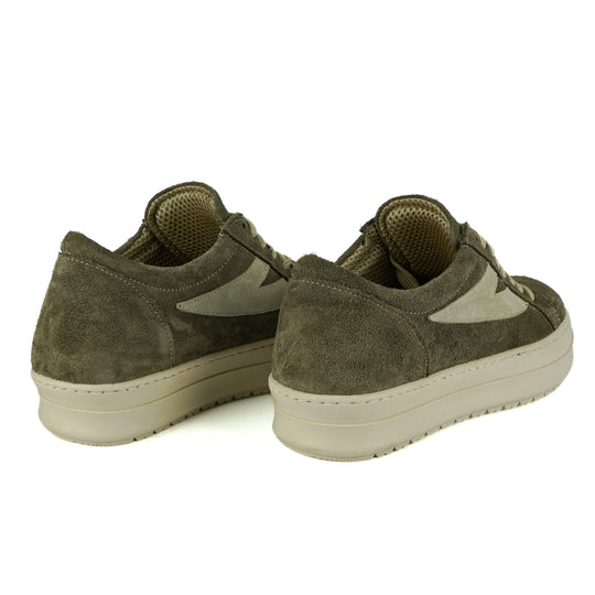 Sneakers Los Angeles in Camoscio Taupe