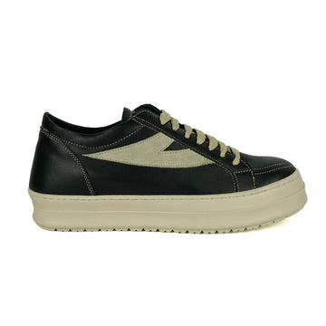 Sneakers Los Angeles in Pelle Nera
