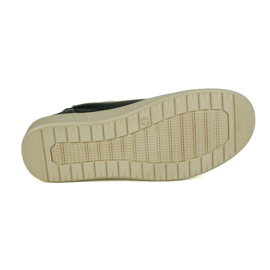 Sneakers Los Angeles in Pelle Nera