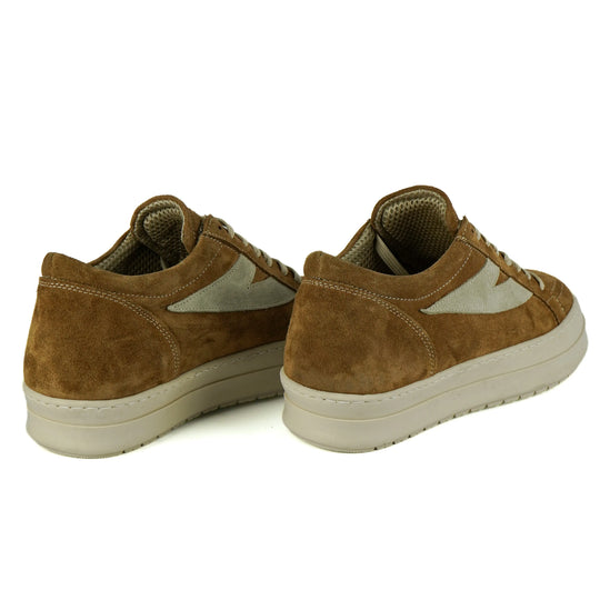 Sneakers Los Angeles in Camoscio Cuoio