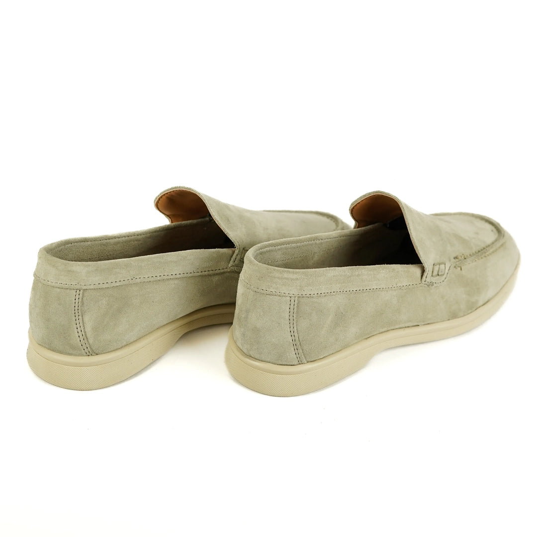 Mocassini Portofino in Camoscio Beige