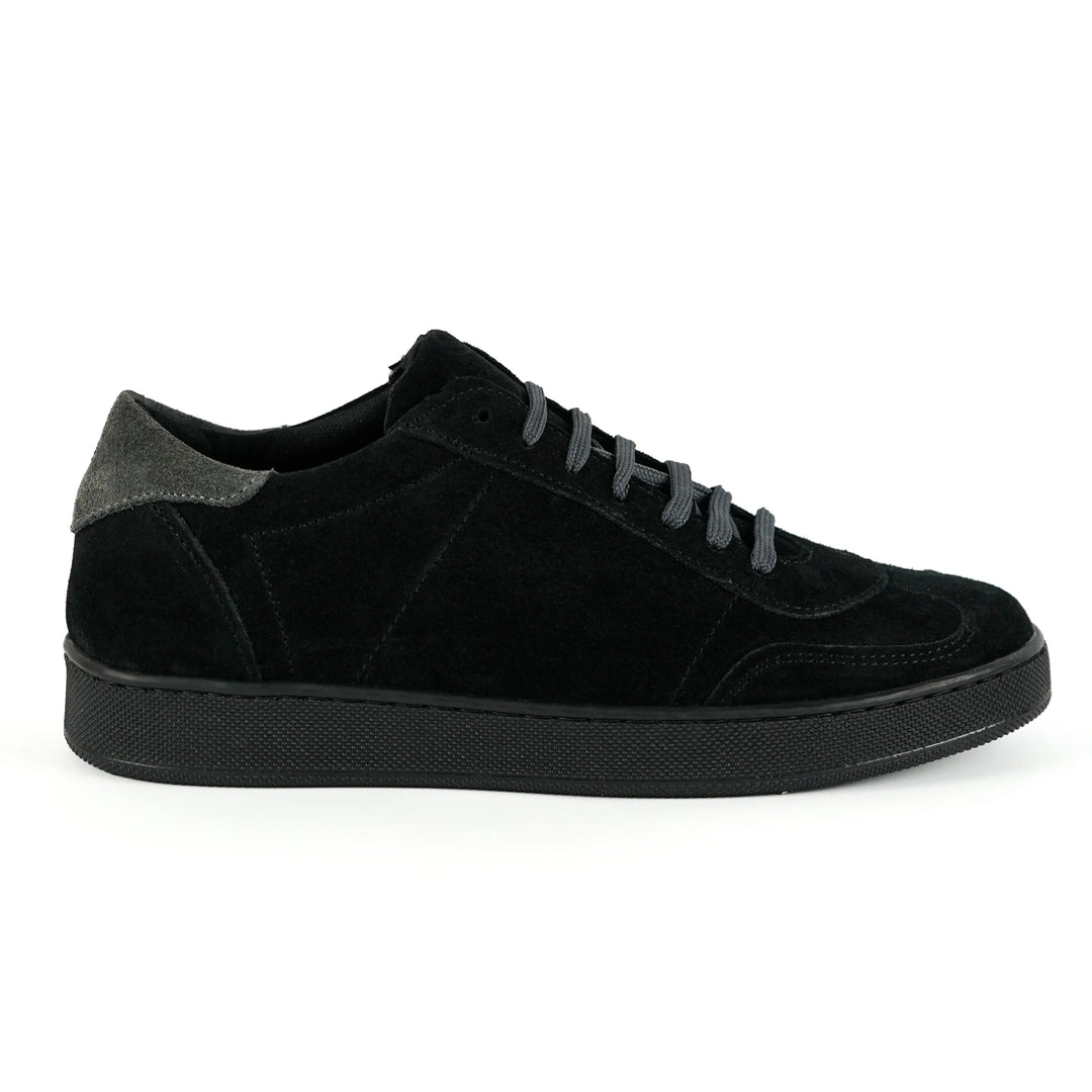 Sneakers Monaco 2.0 in Camoscio Nero