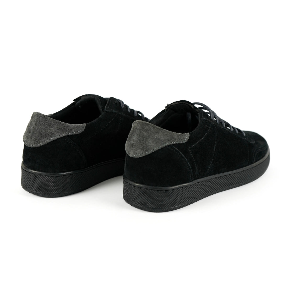 Sneakers Monaco 2.0 in Camoscio Nero