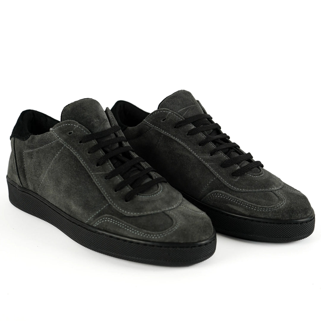 Sneakers Monaco 2.0 in Camoscio Grigio