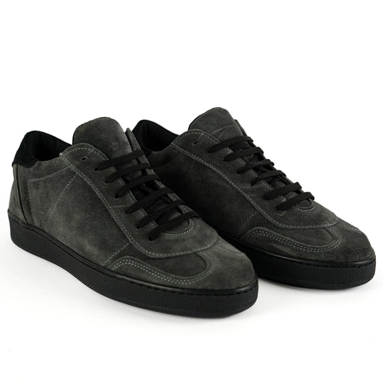 Sneakers Monaco 2.0 in Camoscio Grigio