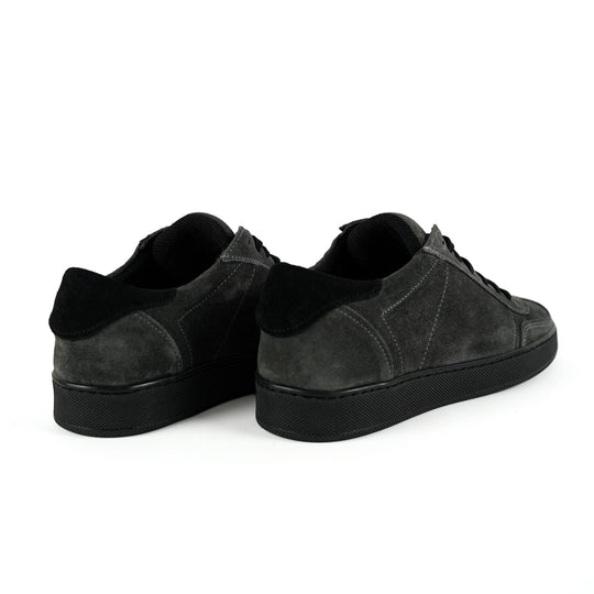 Sneakers Monaco 2.0 in Camoscio Grigio