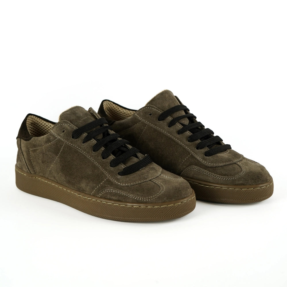 Sneakers Monaco 2.0 in Camoscio Taupe