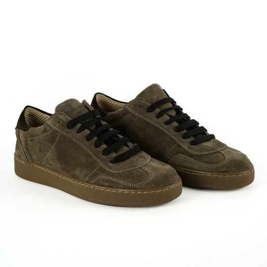 Sneakers Monaco 2.0 in Camoscio Taupe