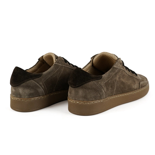 Sneakers Monaco 2.0 in Camoscio Taupe