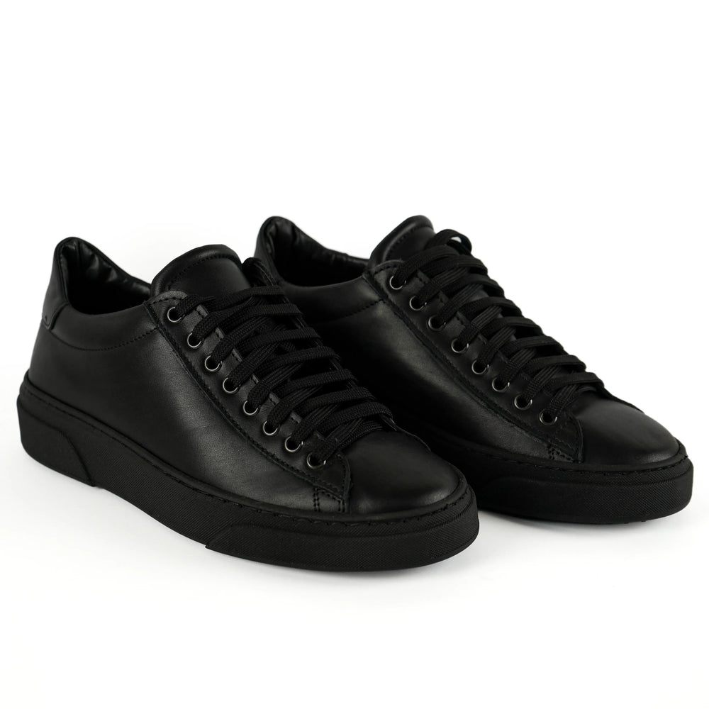 Sneakers Londra in Pelle Nera