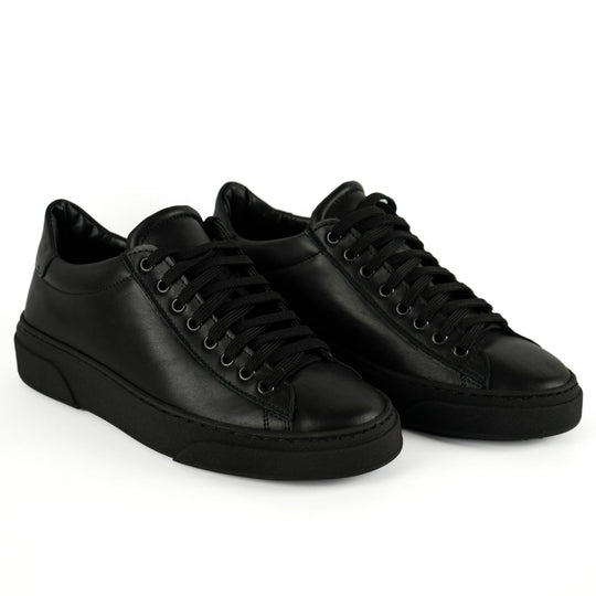 Sneakers Londra in Pelle Nera