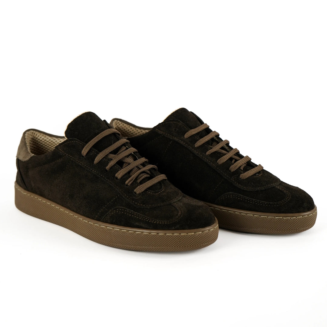 Sneakers Monaco 2.0 in Camoscio Testa di Moro