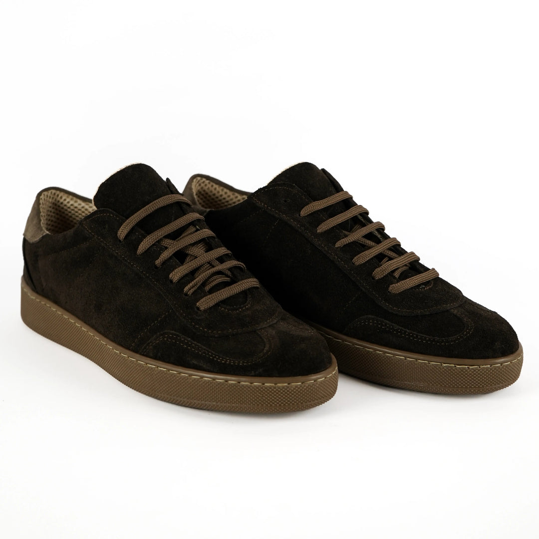 Sneakers Monaco 2.0 in Camoscio Testa di Moro