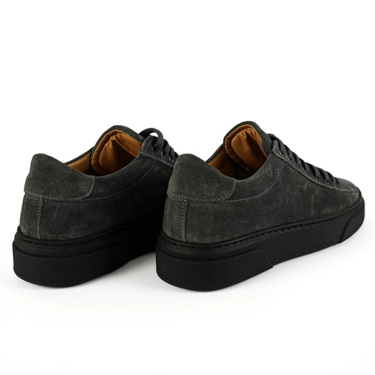 Sneakers Londra in Camoscio Grigio