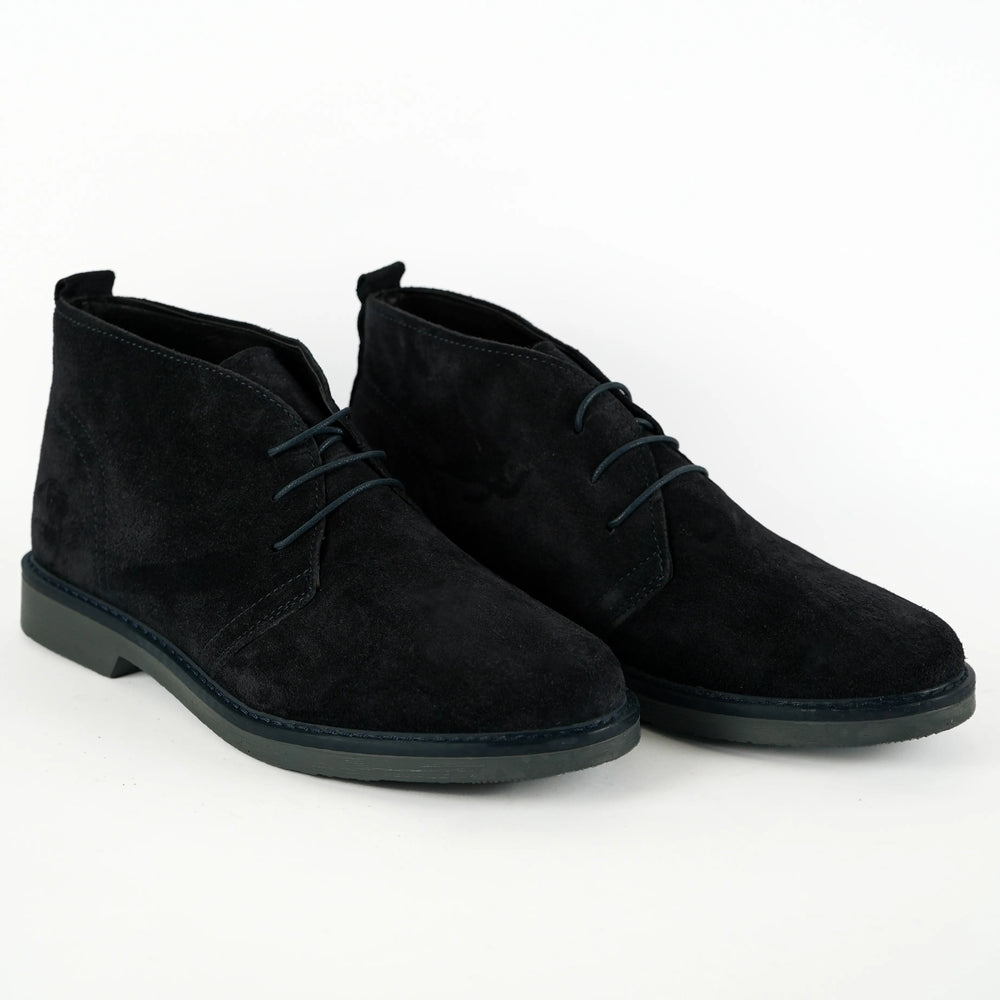 Polacchine Flavio in Camoscio Blu