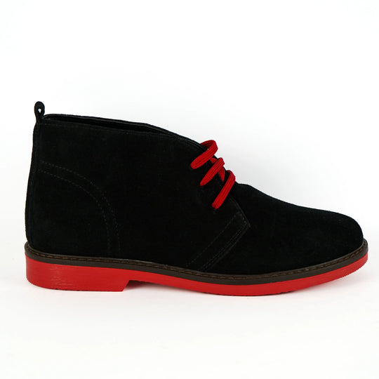 Polacchine Flavio in Camoscio Nero