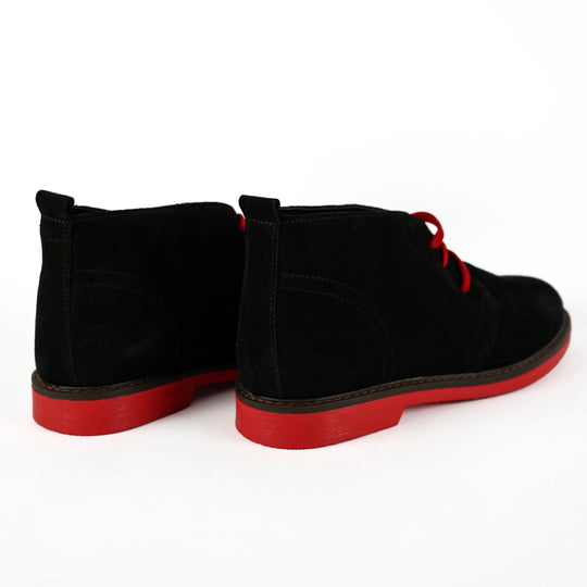 Polacchine Flavio in Camoscio Nero