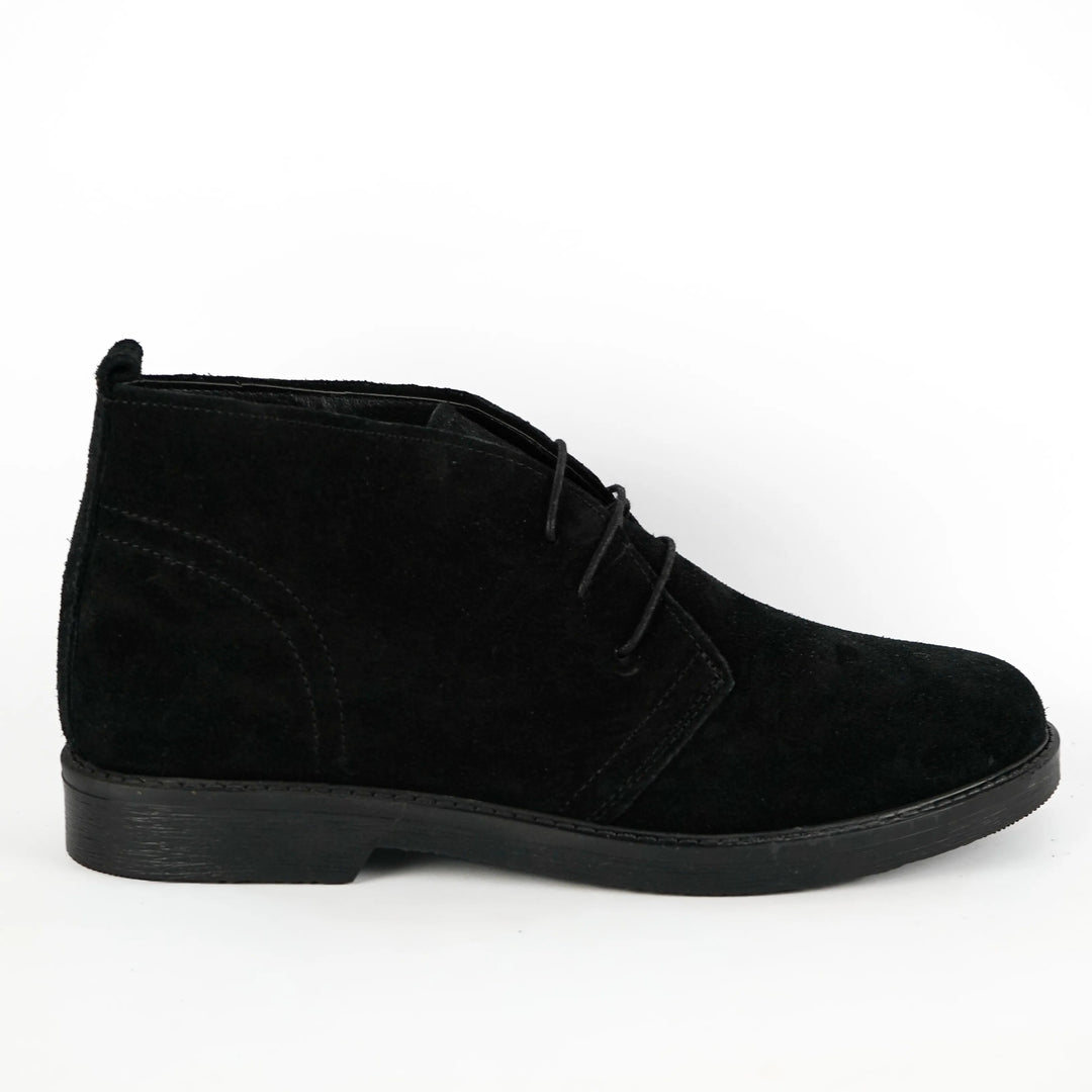 Polacchine Flavio in Camoscio Nero
