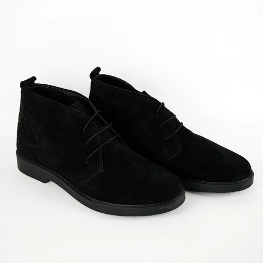 Polacchine Flavio in Camoscio Nero