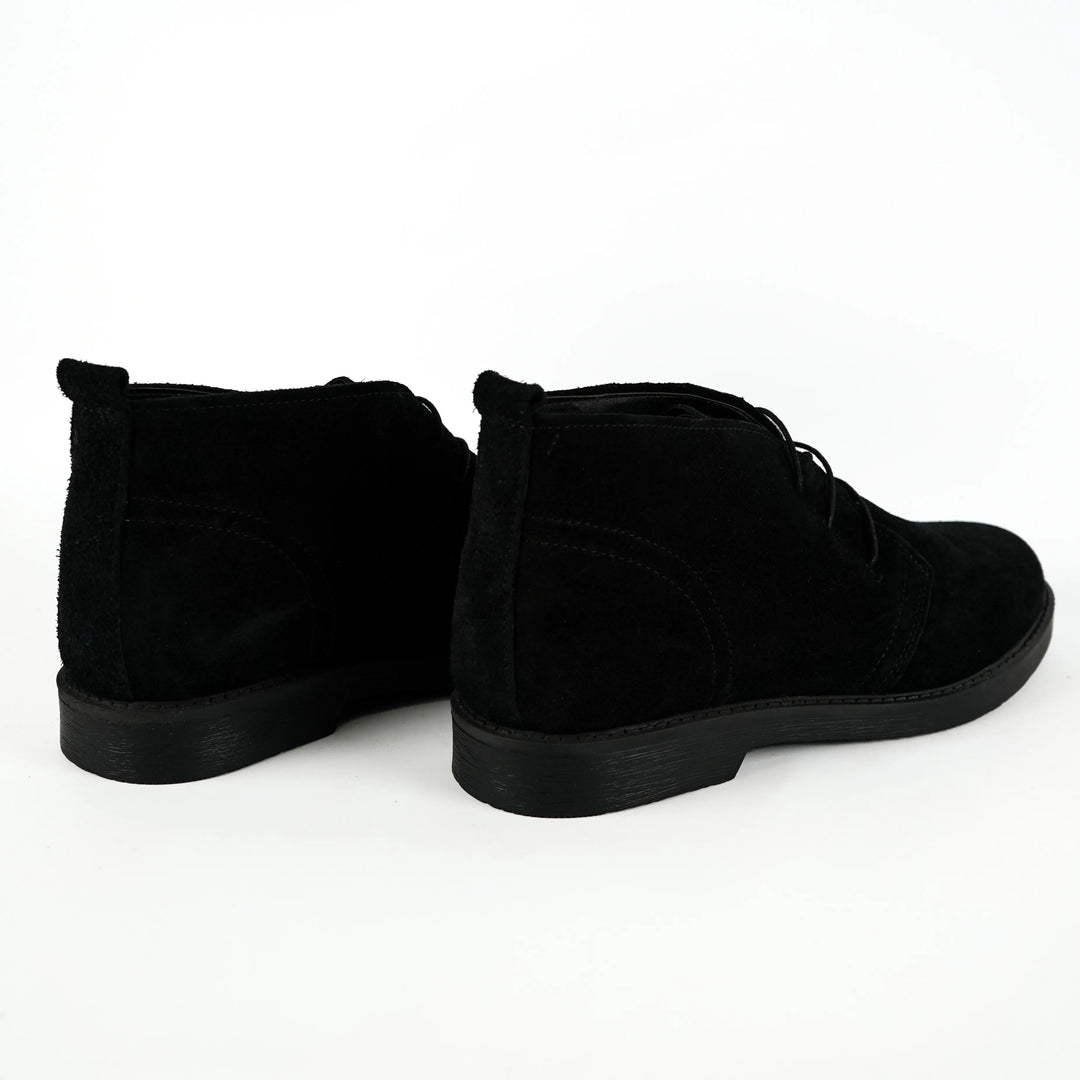 Polacchine Flavio in Camoscio Nero