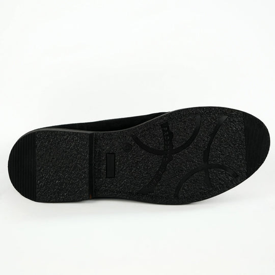 Polacchine Flavio in Camoscio Nero
