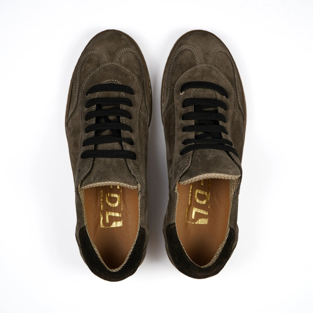 Sneakers Monaco 2.0 in Camoscio Taupe
