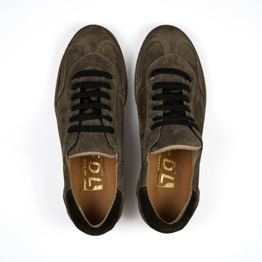Sneakers Monaco 2.0 in Camoscio Taupe