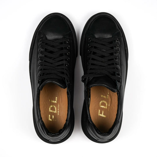 Sneakers Londra in Pelle Nera
