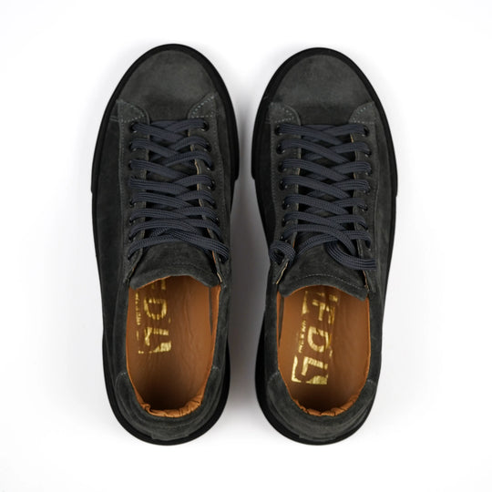 Sneakers Londra in Camoscio Grigio