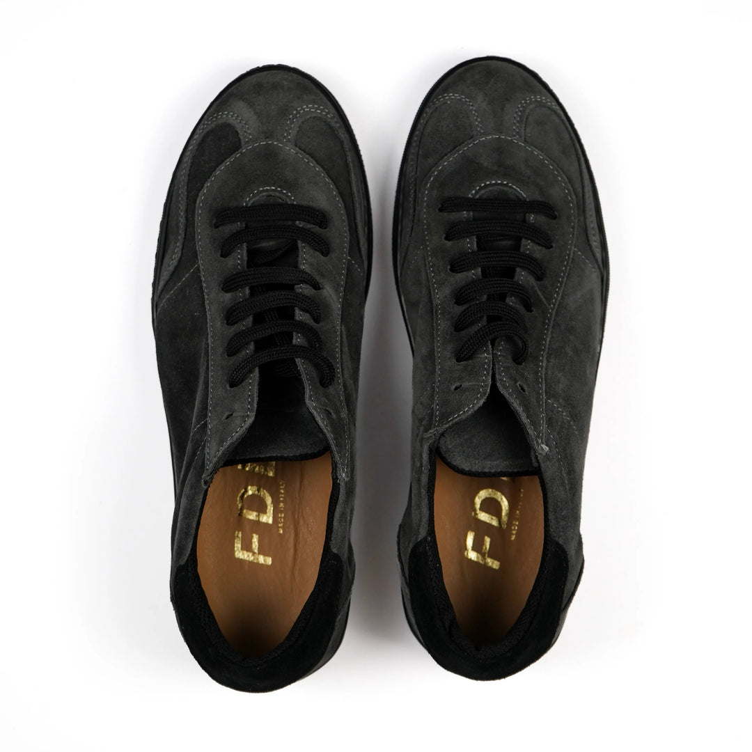 Sneakers Monaco 2.0 in Camoscio Grigio