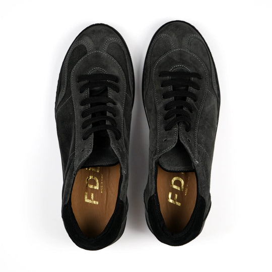 Sneakers Monaco 2.0 in Camoscio Grigio